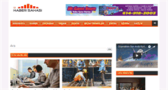 Desktop Screenshot of habersahasi.com